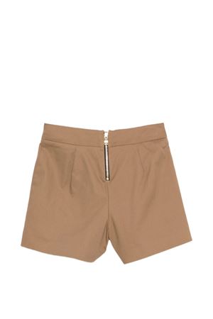 brown cotton shorts BALMAIN PARIS KIDS | BY6B19G0197315